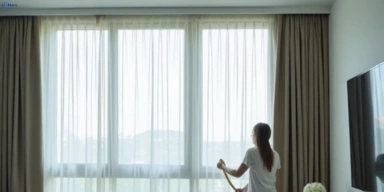 Delicate sheer drape cleaning beverley-park-nsw Matty Curtain Cleaning